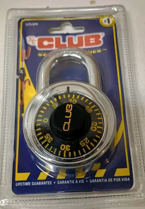 The Club Security Series Padlock  New