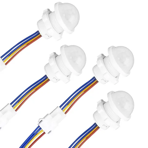 Automatic Motion Sensor Light Switch - 4 Pack with 30s Delay and Easy Install