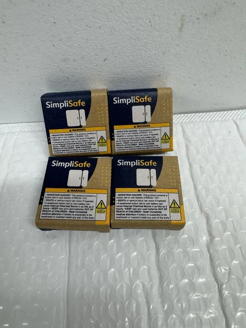 SimpliSafe Door Window Magnetic Entry Sensor ES3 (Gen 3)  4-Pack - Brand New