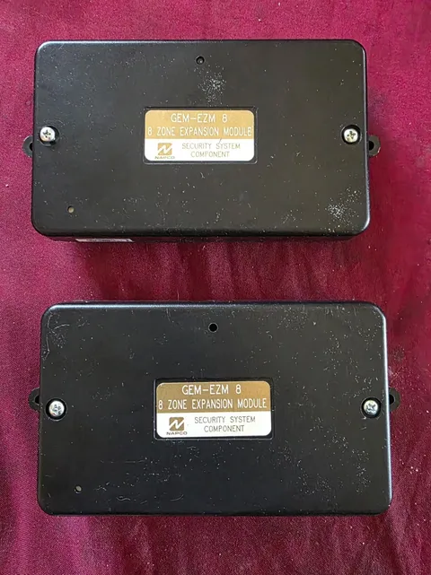NAPCO Gemini GEM-EZM8 8 Zone Expansion Module (Lot Of 2)