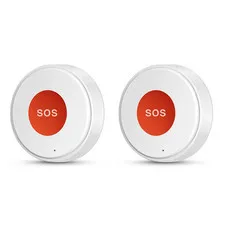 Tuya Wifi SOS Panic Call Button Smart Life APP Rechargeable Battery One Key Alar