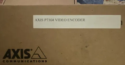 Axis P7304 Wired IP/Network Surveillance Video Encoder (No Cameras Included)