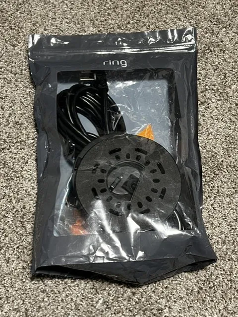 Ring Plug-In Mount for Floodlight Cams - Black