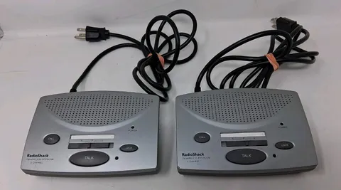 Radio Shack 3-Channel FM Wireless Intercom 43-3105 LOT of 2 - Tested