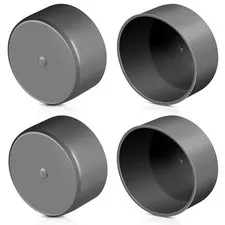 Datanly 4 Pcs Trailer Bearing Dust Caps 1.98 Inch Rubber Covers Boat... 