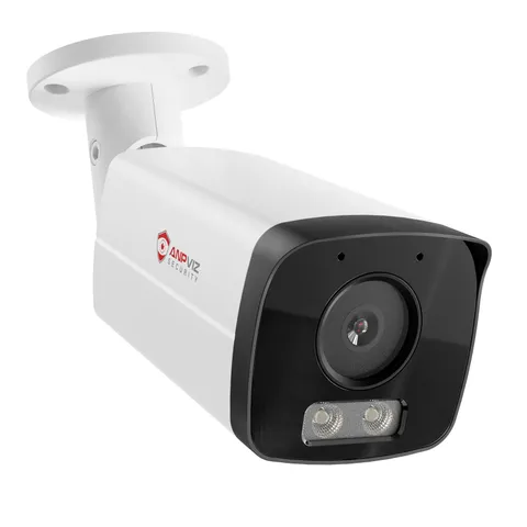 Anpviz 4MP Bullet PoE IP Camera with Smart Dual Light Color Night Vision, Ful...