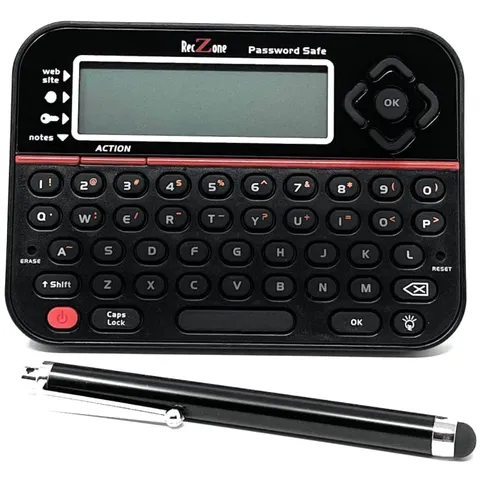 Secure Electronic Password Organizer Bundle