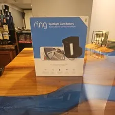 Ring Spotlight Cam Battery Home/Business Outdoor Security Camera - New