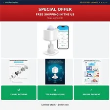 GoveeLife H5121 Wireless Smart Motion Sensor Battery Powered