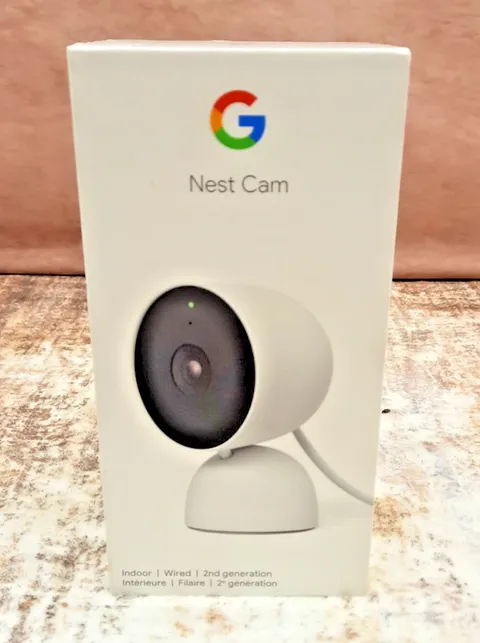 Google Nest Cam Indoor Wired 2nd Gen Security Camera