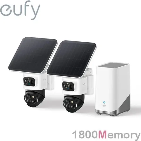 eufy Security eufyCam S4 Bullet 4K PTZ Wireless Security Camera Solar HomeBase