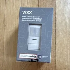 SensorSwitch WSX Wall Switch Sensor, Wall Mounted Motion Detector, White