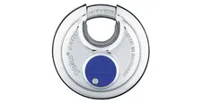 ABUS Original Diskus Padlock, L 2-3/4" Shackle D 25/64", Keyed Alike