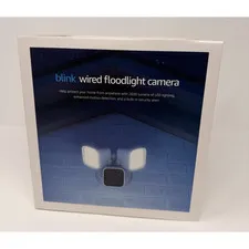 NEW Blink Wired Floodlight Camera Smart Security Camera 2600 Lumen HD Live View
