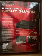 Hornady RAPiD Safe Night Guard RFID Gun Safe USB Portable Small Black Metal