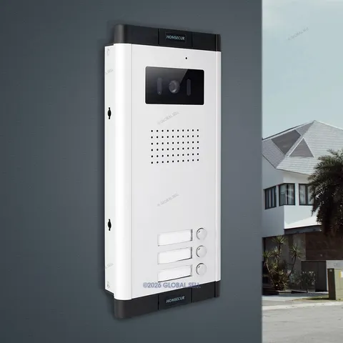 For Multi Units Apartment Wired Video Door Phone Intercom Entry Outdoor Camera