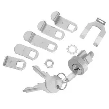 1 Set Reusable Zinc Alloy Mailbox Lock with Keys Easy Home Upgrade