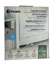 Swann Leak Alert Sensor - White - Detect Leaks Mobile Alert Brand New ShipsFree
