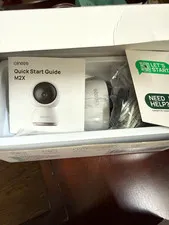 Uinees M2X Indoor Wi-Fi IP Camera 1080p White, Works w/ Alexa & Google