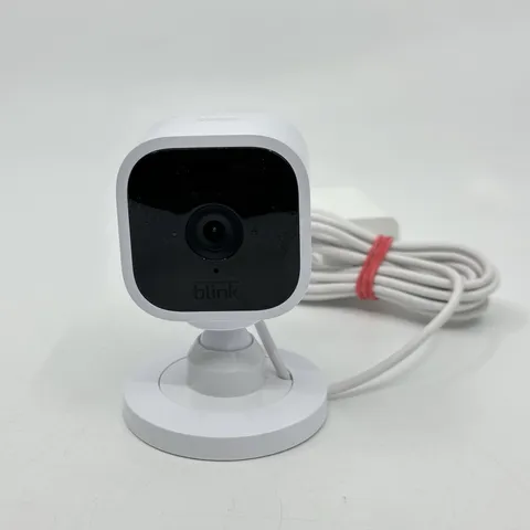 Blink Mini Indoor Smart Security Camera 1080p HD w/ Night Vision & Alexa – White