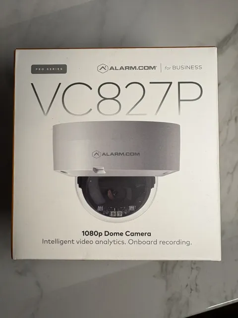 Alarm.com ADC-VC827P — Pro Series 1080P Indoor/Outdoor Fixed Dome PoE Camera