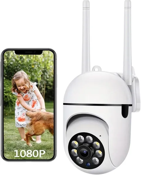 HD1080P Security Camera Dome Rotate 360 View Pan Tilt D-Zoom Motion/Cry Detect A
