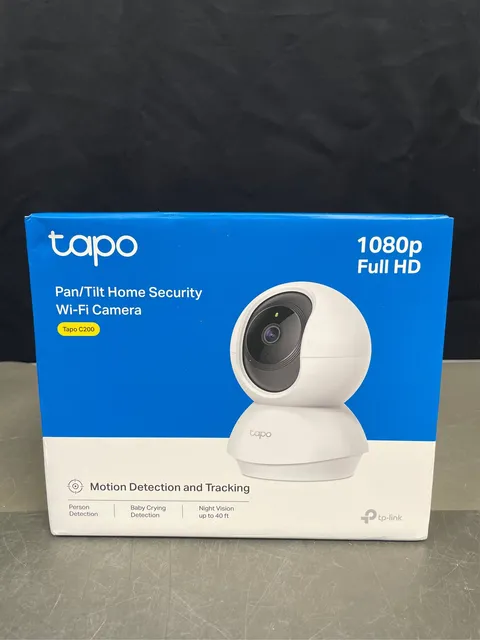 TP-Link Tapo Pan/Tilt Security Camera for Baby Monitor, Pet Camera w/ Motion Det