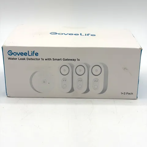 GoveeLife Smart Water Leak Detector WiFi Sensor Alarm 3-Pack App Alerts