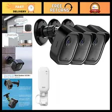 3 Pack Weatherproof Outdoor Camera Mounts, 360° Adjustable for Blink 4/2K+/3rd G