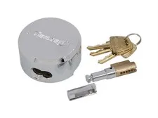 Replacement Cylinder Padlock for Van Lock with 3 Keys