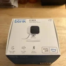 Blink Mini Indoor Plug-In Live HD Smart Security Camera (New in Box)