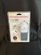 Damsel In Defense Step Off Portable Entry Alarm NIB White. 