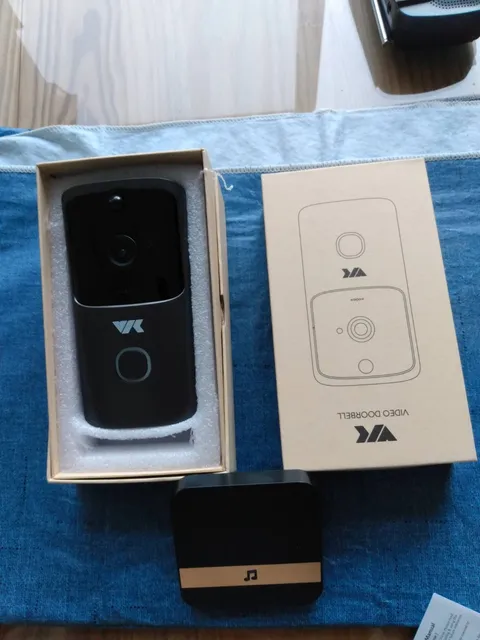 2 NEW VIDEO DOOR BELL CAMERAS  PLUS A CHIME