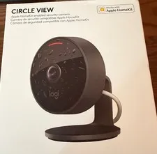 LOGITECH 961-000489 Circle View Apple HomeKit Enabled Security Camera