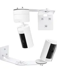 2Pack Adhesive Wall Mount Bracket for 𝐑𝐢𝐧𝐠 Indoor Cam (2nd Gen & 1st Gen)...