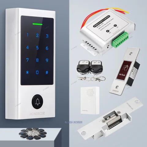 HOMSECUR Weatherproof IP66 APP WIFI Password RFID Access Control Anti-Tamper