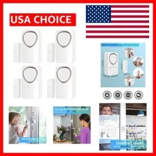 110dB Wireless Door and Window Alarm - 4 Modes for Ultimate Home Security