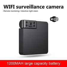 HD 1080P WiFi Mini Camera 180° Rotatable Wireless Camcorder IR Night Vision DVR