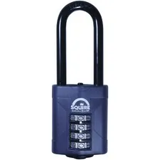 Squire CP50/2.5 Combined Lock 4 Wheels 50mm Extra Long Hook 63.5mm