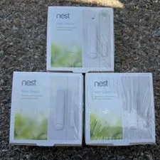 3 NEW Google Nest Detect Sensors For Doors And Windows, Hardware Included Sealed