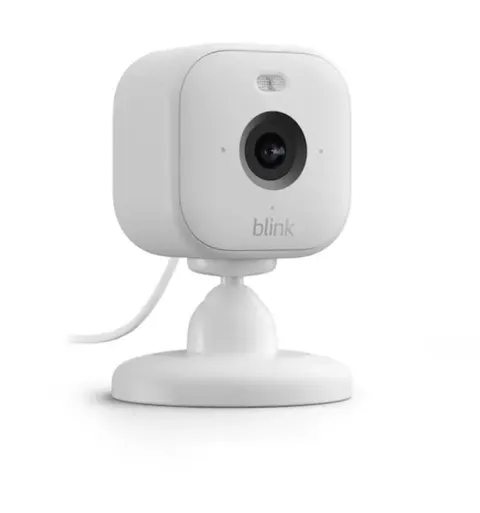 New Mini 2 - Plug-in Smart Security Camera with HD Night View in Color, Built-in