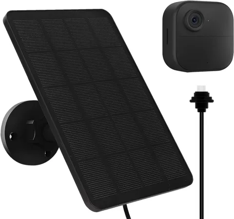 4W Solar Panel for Blink Outdoor 4 (4th Gen) Camera, for blink 4rd Gen(1 Pack)