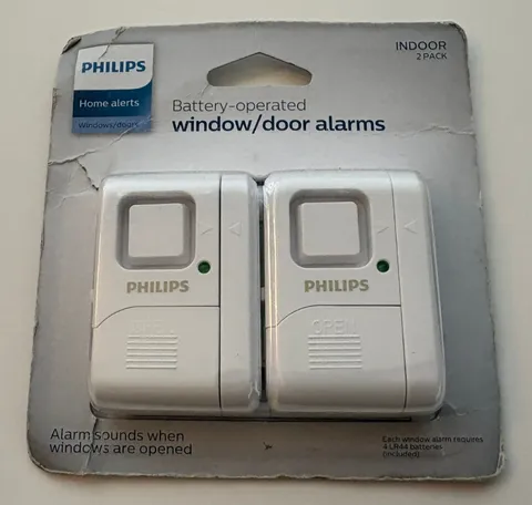 Philips Personal Security Window / Door Alarm 2 Pack