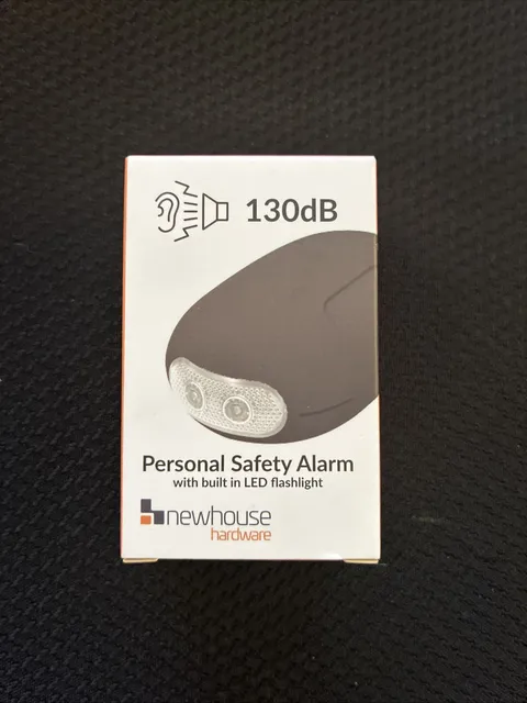 Newhouse Personal Safety Alarm W Built In Led Flashlight