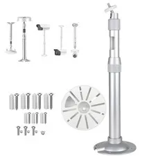 Heavy-Duty Ceiling Mount for Dome Cameras - 7.87-15.75" Long Drop AP Extendab...