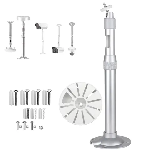 Heavy-Duty Ceiling Mount for Dome Cameras - 7.87-15.75" Long Drop AP Extendab...