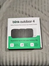 Blink Outdoor 4 - Wireless Surveillance Camera System  3 Cameras + Sync Module