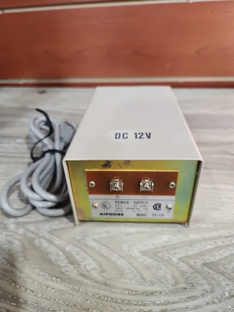 Aiphone PS-12C Intercom Power Supply ( NOS WITHOUT ORIGINAL BOX)