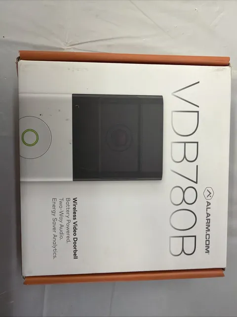 Alarm.com VDB-780B Wireless Video Doorbell 1080p  Brand New