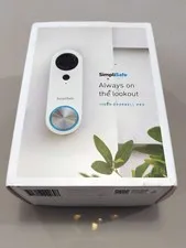 SimpliSafe SSDB3 Pro Wired Video Doorbell Wi-Fi Camera Smart Home Security